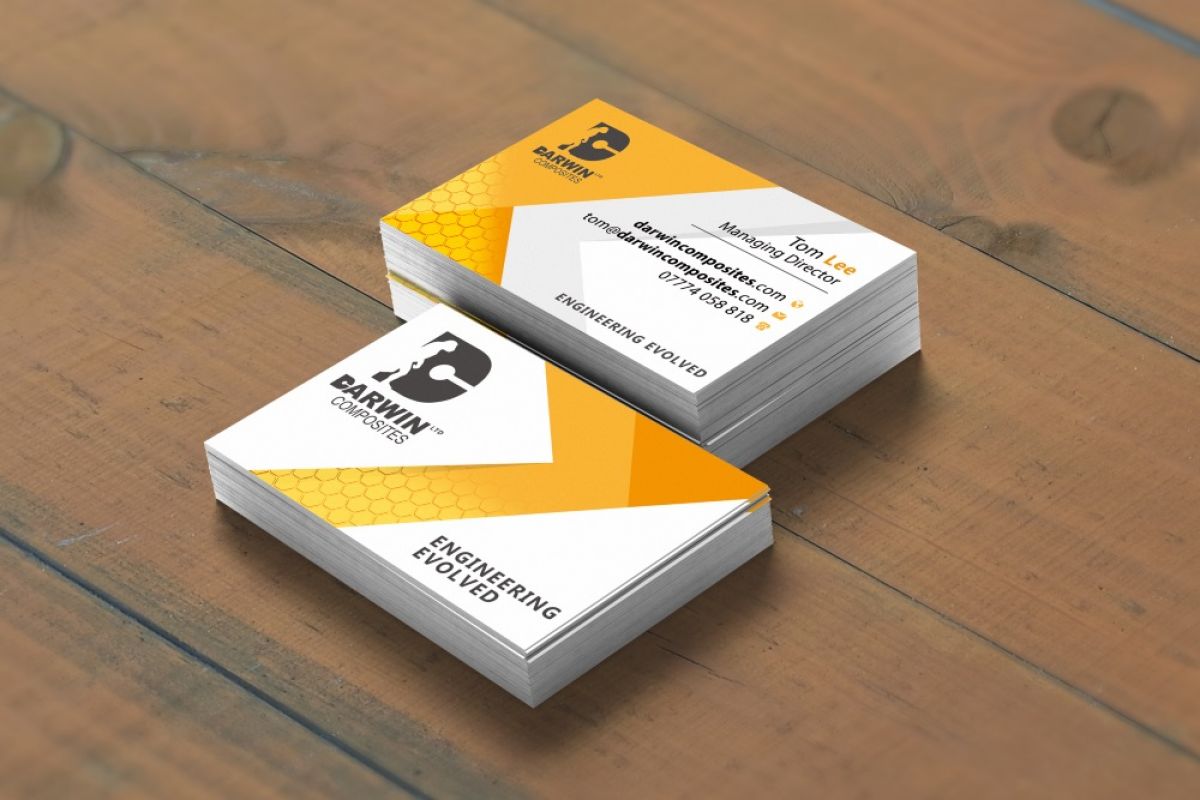 Darwin Composites Business Card Design
