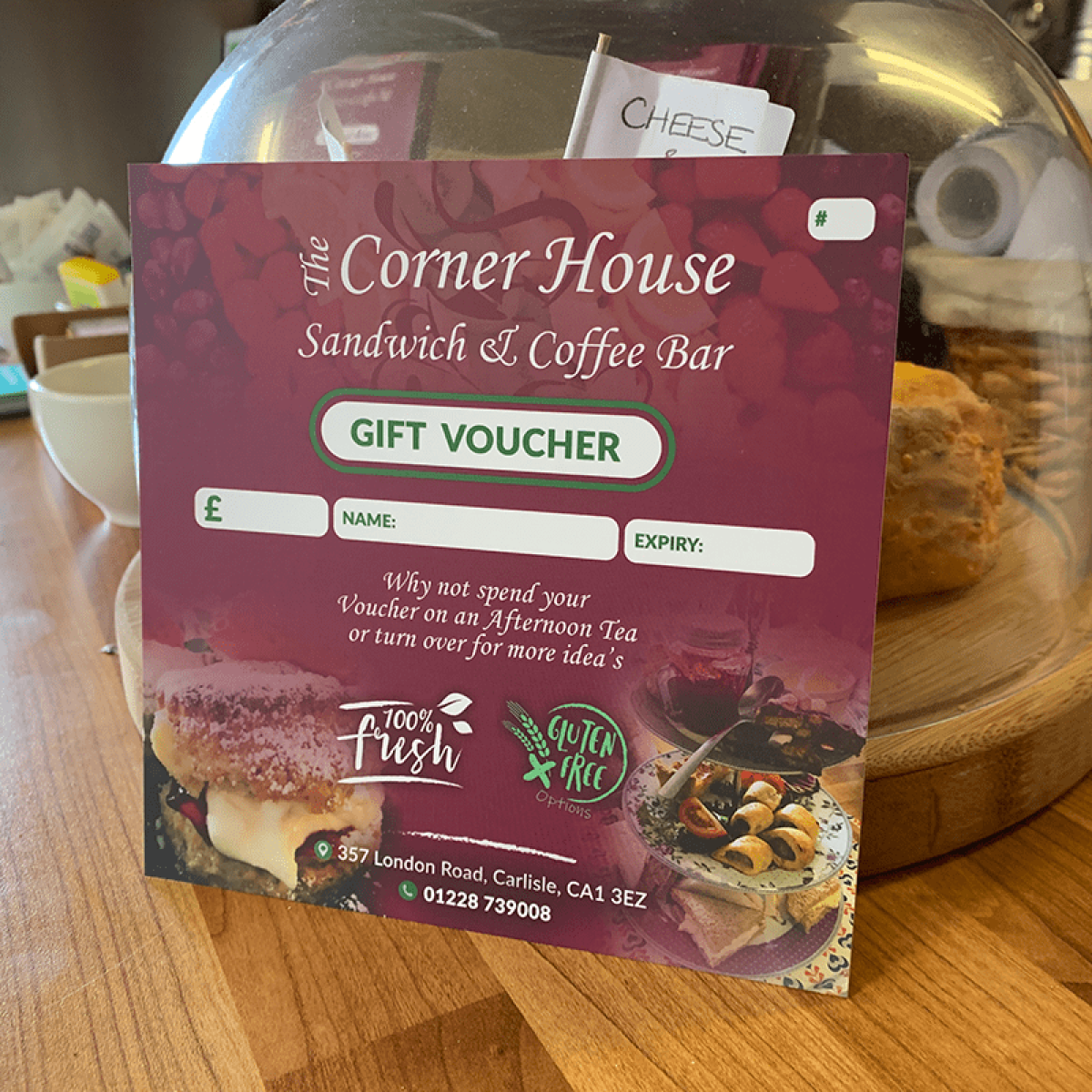 The Corner House Gift Vouchers